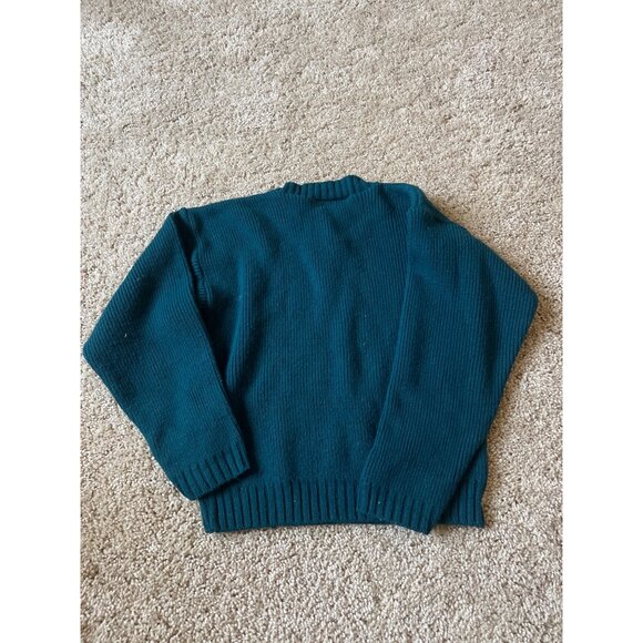 VTG A. in Apple Baby Boy Size L Baby Long Sleeve Sweater Blue Acrylic 90s - Picture 6 of 6